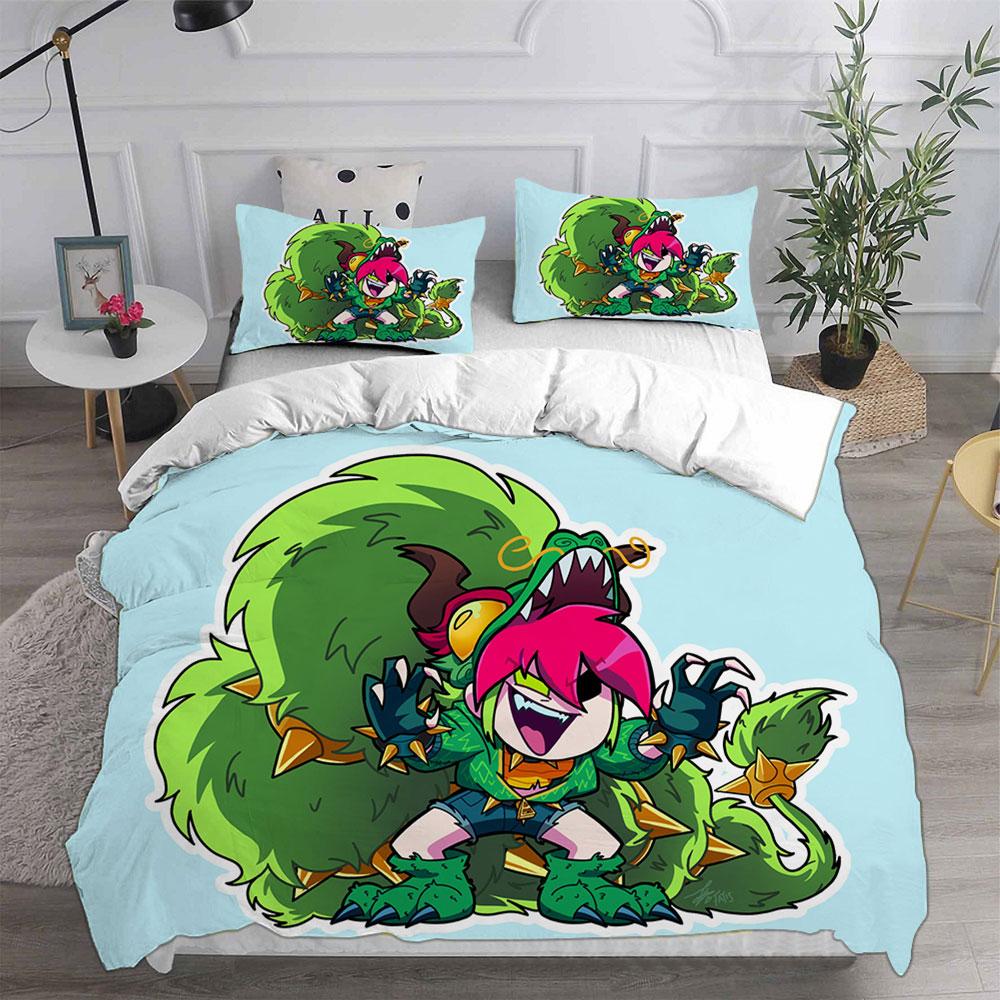 Game Villainous Bedding Sets Quilt Bed Cover Comforter Duvet Cover Pillow Case 2-3 Pieces Sets Single Double Large Size