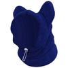 Winter Hundehut Kopfbedeckung mit Ohrenschutz Verdickter Nackenschal für Kleintiere Welpen mittlerer bis großer Rassen