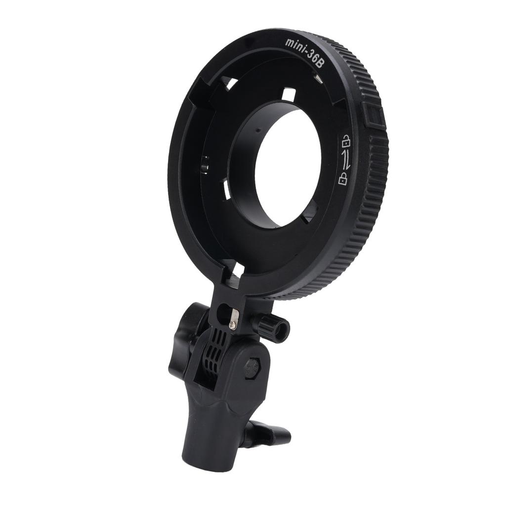Mount Adapter for Bowens Aluminum Camera Flash Bracket Holder for LED Light Softbox Beauty Dish Reflector Umbrella