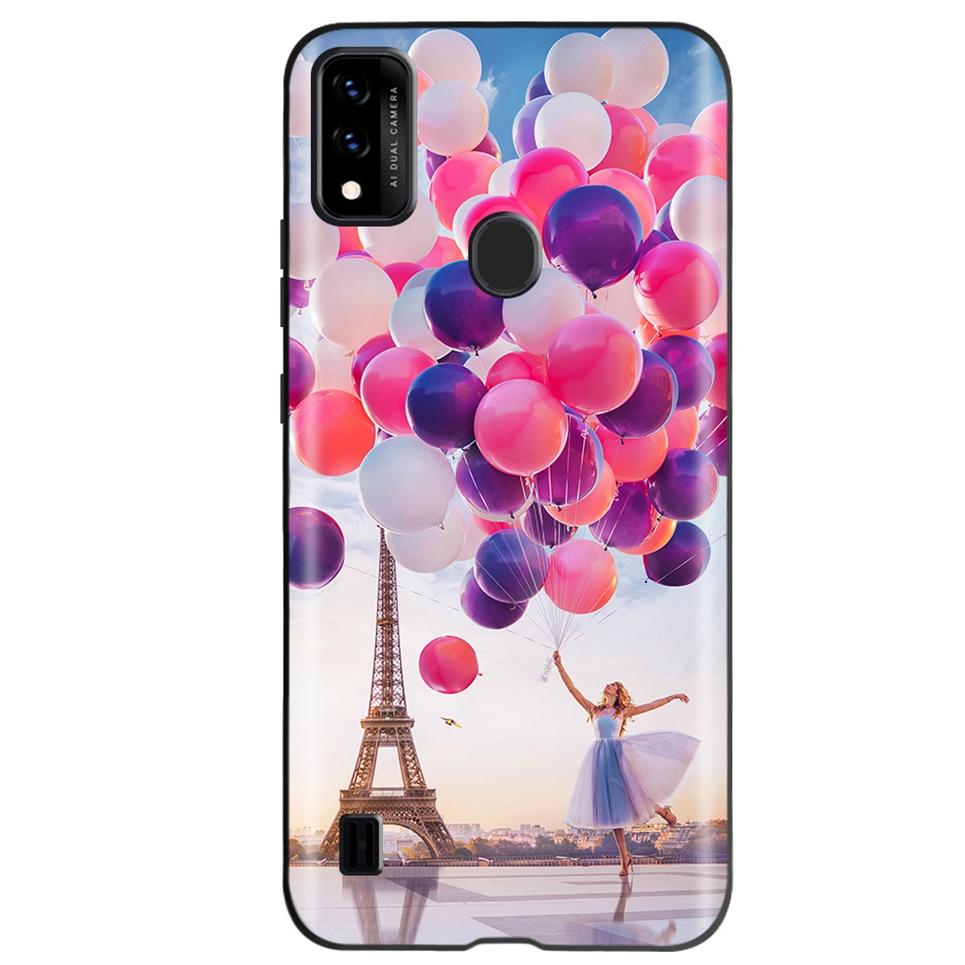 Cover per ZTE Blade A51 Custodia Morbida Silicone Stampa Cool TPU Funda Cover per ZTE Blade A51 BladeA51 Protettiva Telefono Funda Custodia