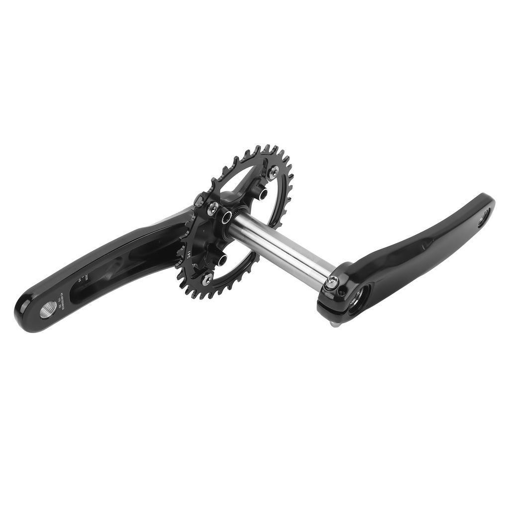 34T Bicycle Crankset Hollow 170MM Integrated Bike Crank and Chainring Set for Cycling 9 To 12 Speed