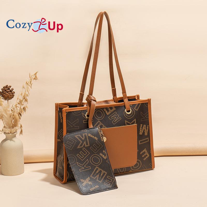 Уютная женская сумка большой емкости в стиле ретро — фото 9