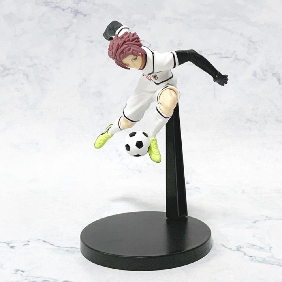 Anime BLUE LOCK Football Figures Isagi Yoichi Chigiri Hyoma Nagi Seishiro Mikage Reo Action Figure PVC Desktop Model Plaything Presents