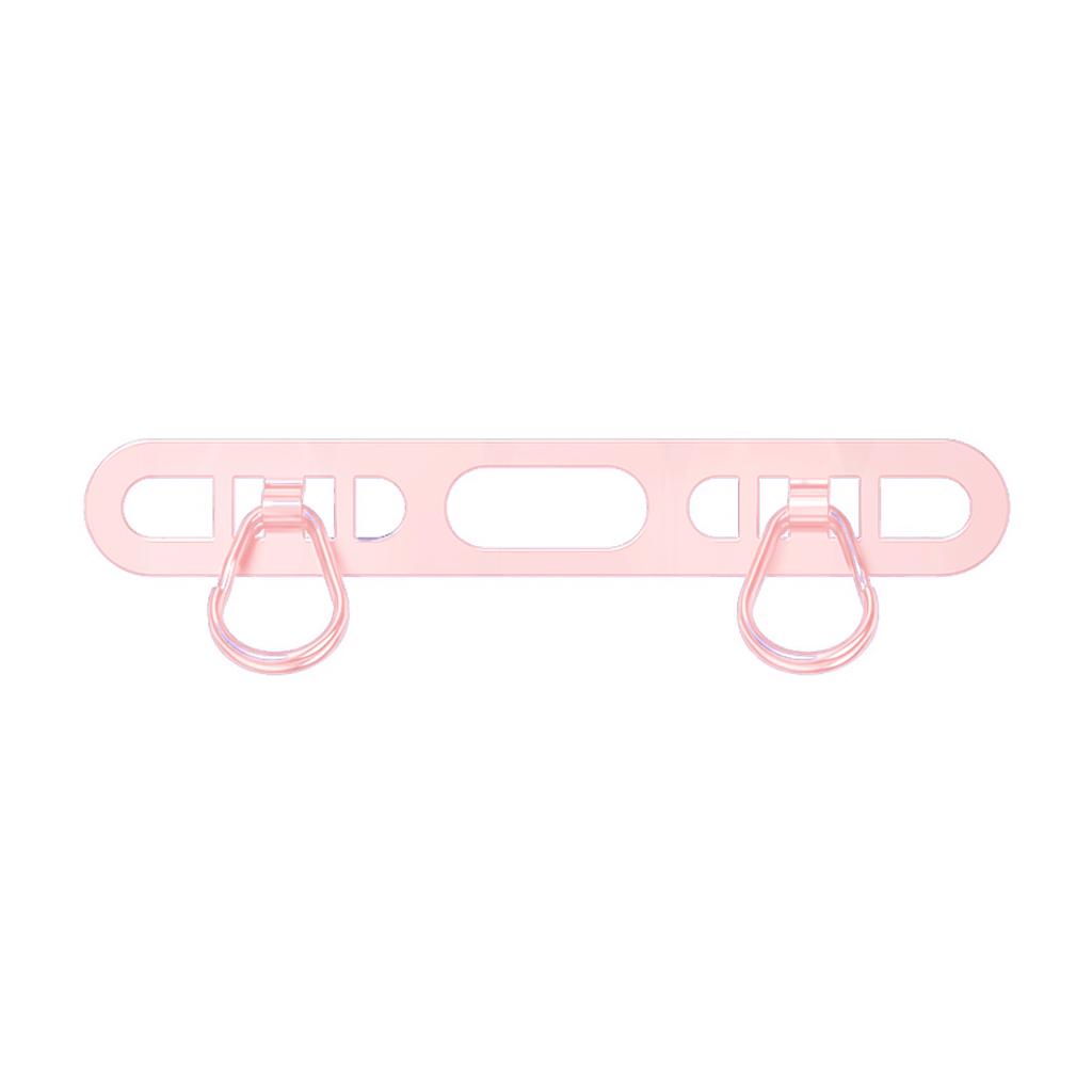 1pcs Stainless Steel Mobile Phone Lanyard Patch Side Hanging Clip Double Buckle Phone Straps Gasket Metal Connect Piece for