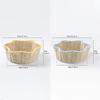 1PC Bin Foldable Rattan Style Bohemian Style Desktop Multipurpose Handwoven Eco-Friendly Paper Rope Minimalist 31x31x10cm