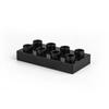 Big Size Block Thin Brick 2x4 10pcs/lot Education Building Blocks Compatible with Duplo Bricks Plastic Toys for Children