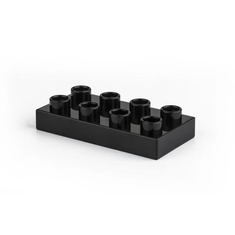 Big Size Block Thin Brick 2x4 10pcs/lot Education Building Blocks Compatible with Duplo Bricks Plastic Toys for Children