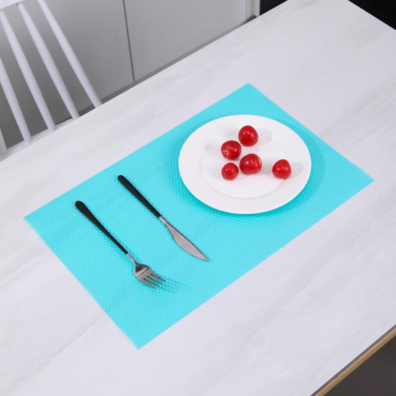 6pc Kitchen Refrigerator Shelf Liners Washable Non-Slip Cutting Mats 45x29CM Durable Protective Fridge Drawer Mats for Easy Cleaning