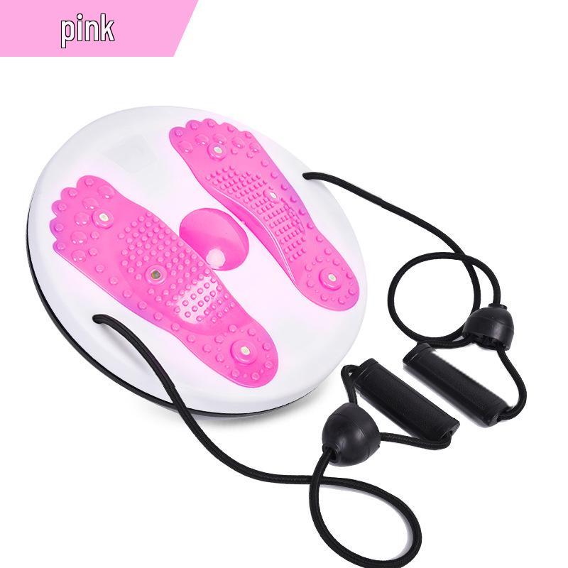 Magnetic Twisting Waist Disc with Pull Rope for Home Fitness and Slimming