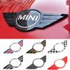 Auto Außen Vorne Hinten Emblem Zierleiste Aufkleber Dekor Abdeckung für Mini Cooper JCW S F54 F55 R60 R61 F56 Kofferraum Logo Zubehör