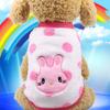Flannel Warm Teacup Dog Milk Dog Dog Cat Teddy Clothes Vest Pet Supplies