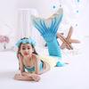 Ghnatygren summer new girls mermaid swimsuit bikini for outdoor beach