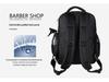 Hairdresser's Portable Backpack for Haircut Tools: Large Capacity for Hair Dryer & Electric Clippers.