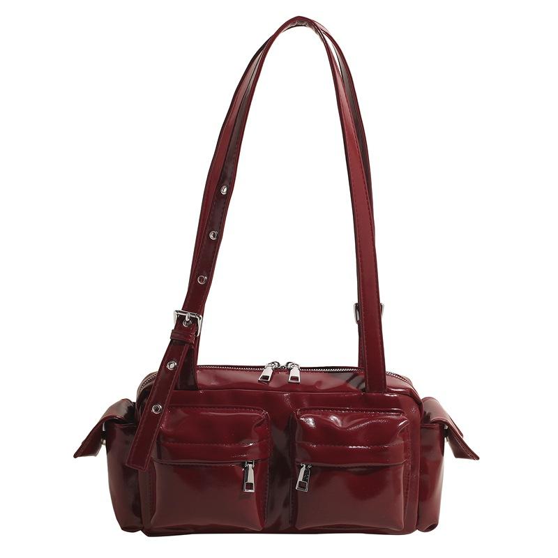 Bag women's large-capacity new spring and summer fashion high-end single shoulder underarm bag commuter baguette bag