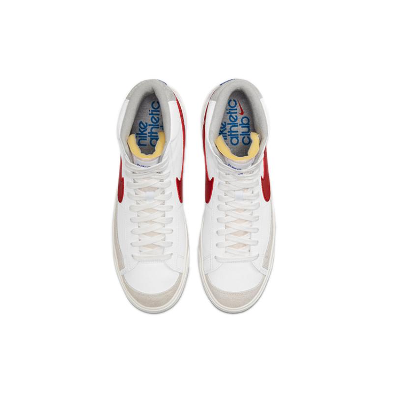 Nike Tenisky Blazer Mid 77 Bílá Phantom Gym Red Skate boty DH7694-100