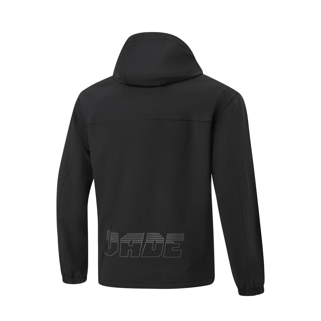 Li Ning Wade Series Letter Zipper Hooded Versatile Jacket Men Jackets AFDW161-1
