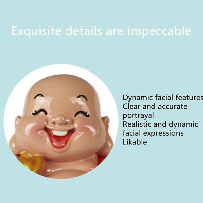 Resin God Of Wealth Mascot Feng Shui God Of Wealth Statue Office Supplies Crafts