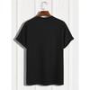 European Size 2026 New Popular Casual T-Shirt Men's Soccer Graphic Print T-Shirt Summer Short Sleeve Tee for Big And Tall Males,Crew Neck,Casual Style