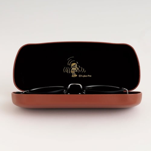 Green Flash Doraemon Glasses Case & Cloth Set, Small Light, DG-326