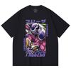230 g/m² 100% bavlna Dragon Ball V72 Král Cold Potisk Unisex T-shirt z těžké bavlny