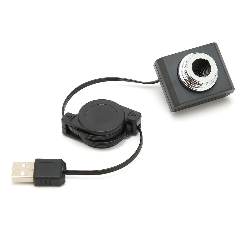 Webcam USB2.0 480P High Resolution Automatic White Balance Computer Camera for Web Conference Video Chat