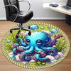 1 Stück Oktopus-Dekor Stuhl Teppich für Büro, Weiche Flanell Decke, Perfekt für Büro, Feiertagsparty Dekoration Wahl yy251113004