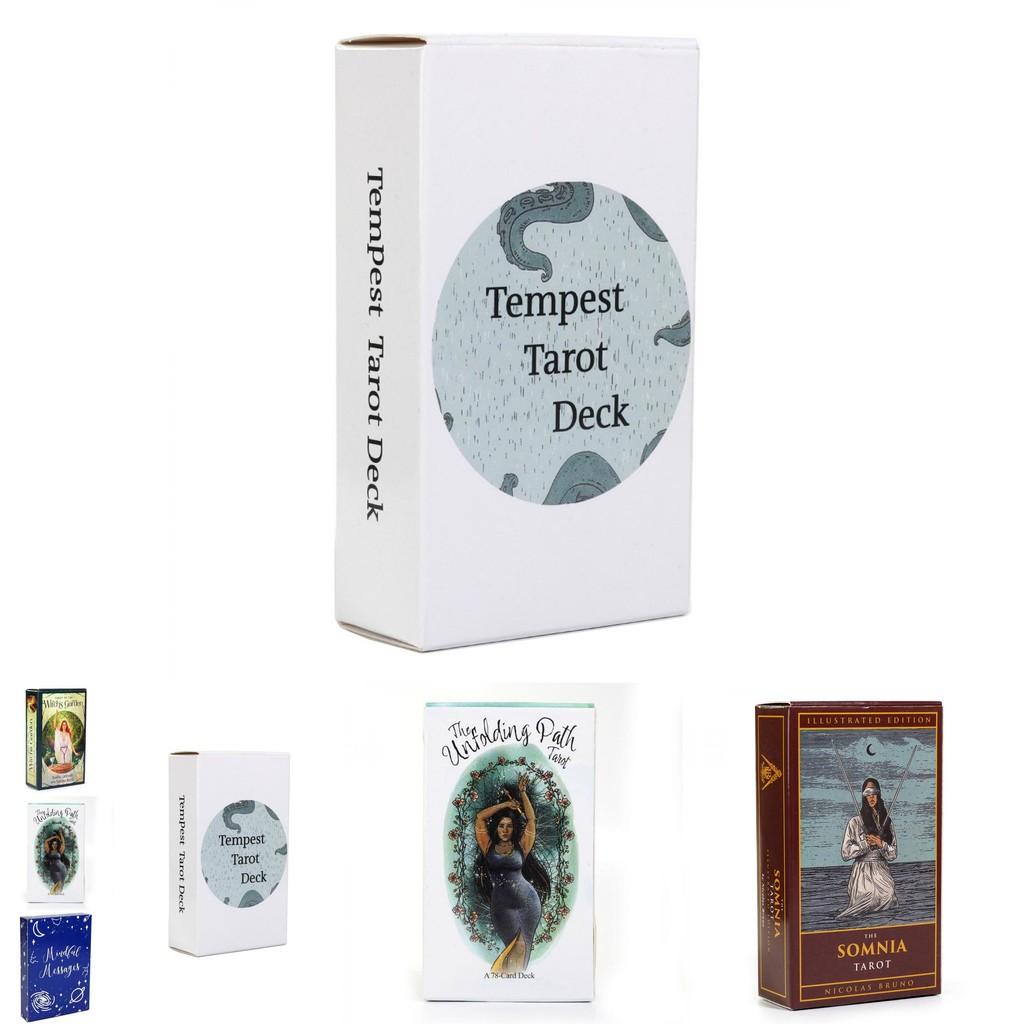 Nueva Edición Cartas de Tarot en Inglés Oráculo para Adivinación y Adivinación
