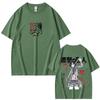 Anime Attack on Titan Mikasa AckerUnisex Merch Tshirt Unisex Women Unisexga Harajuku Oversized T Shirt Male Casual Retro Cotton Tshirts