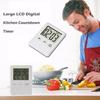 Magnetic Square Kitchen Cooking LCD Digital Timer Clock Countdown Alarm Tools