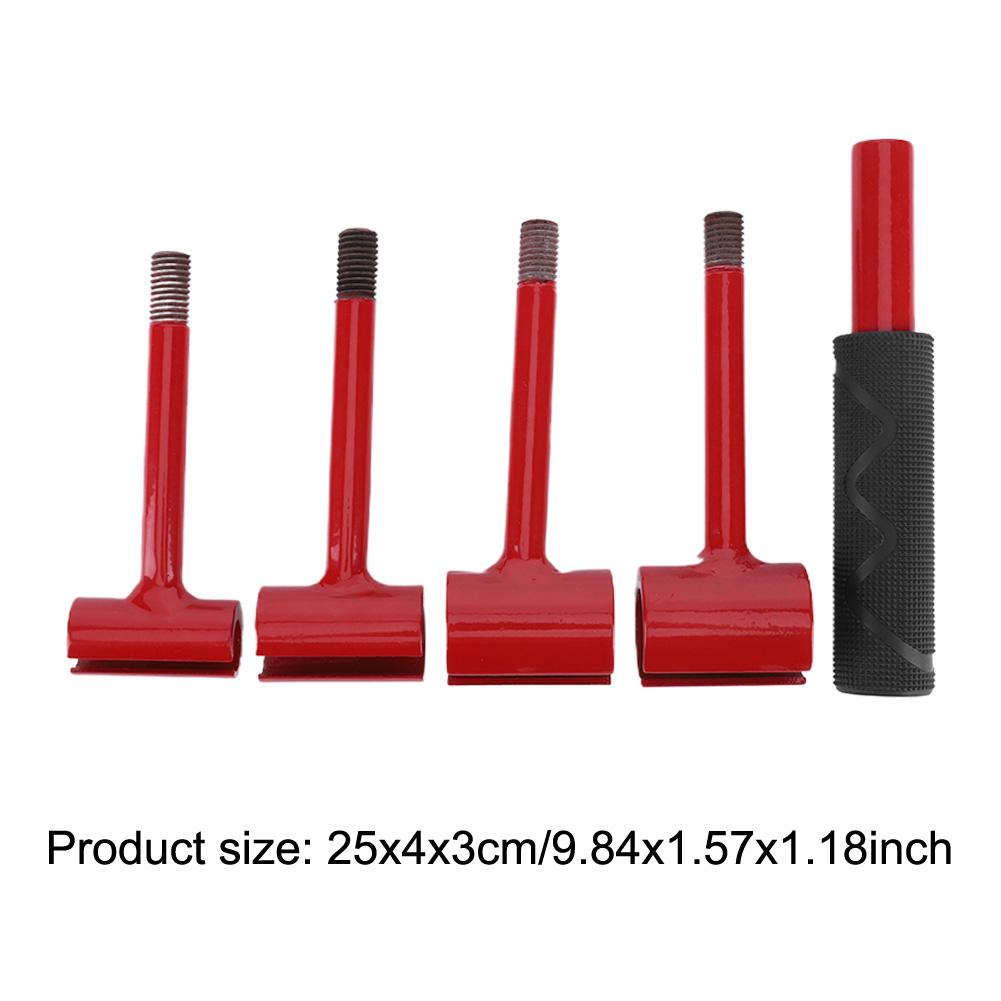 4 in 1 Hinge Space Adjusting Wrench Door Hinge Repair Tool Door Hinge Repair Spanner for Residential and Commercial Heavy Door