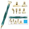 Diamond Painting Pen Kit with Threaded Tips for DIY Craft Purple