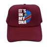 Democratic Congo Flag Trucker Hat Adjustable Mesh Baseball Cap Patriotic Congo Casual Sun Hats for Unisex Women
