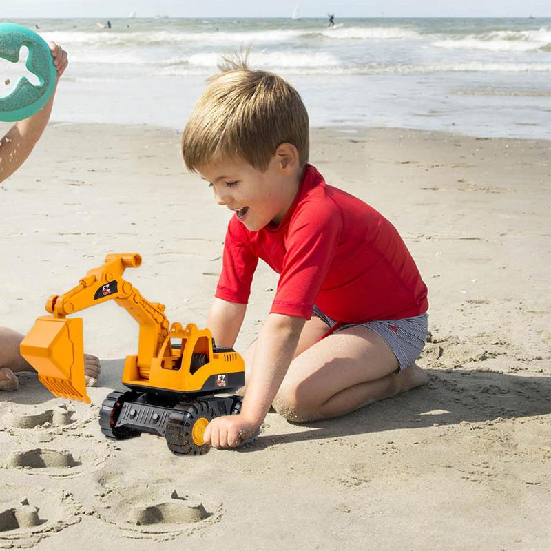 Excavator Dump Truck Model Toy Engineering Vehicle Set Construction Fleet Toddler Early Education Construction Vehicles Toys