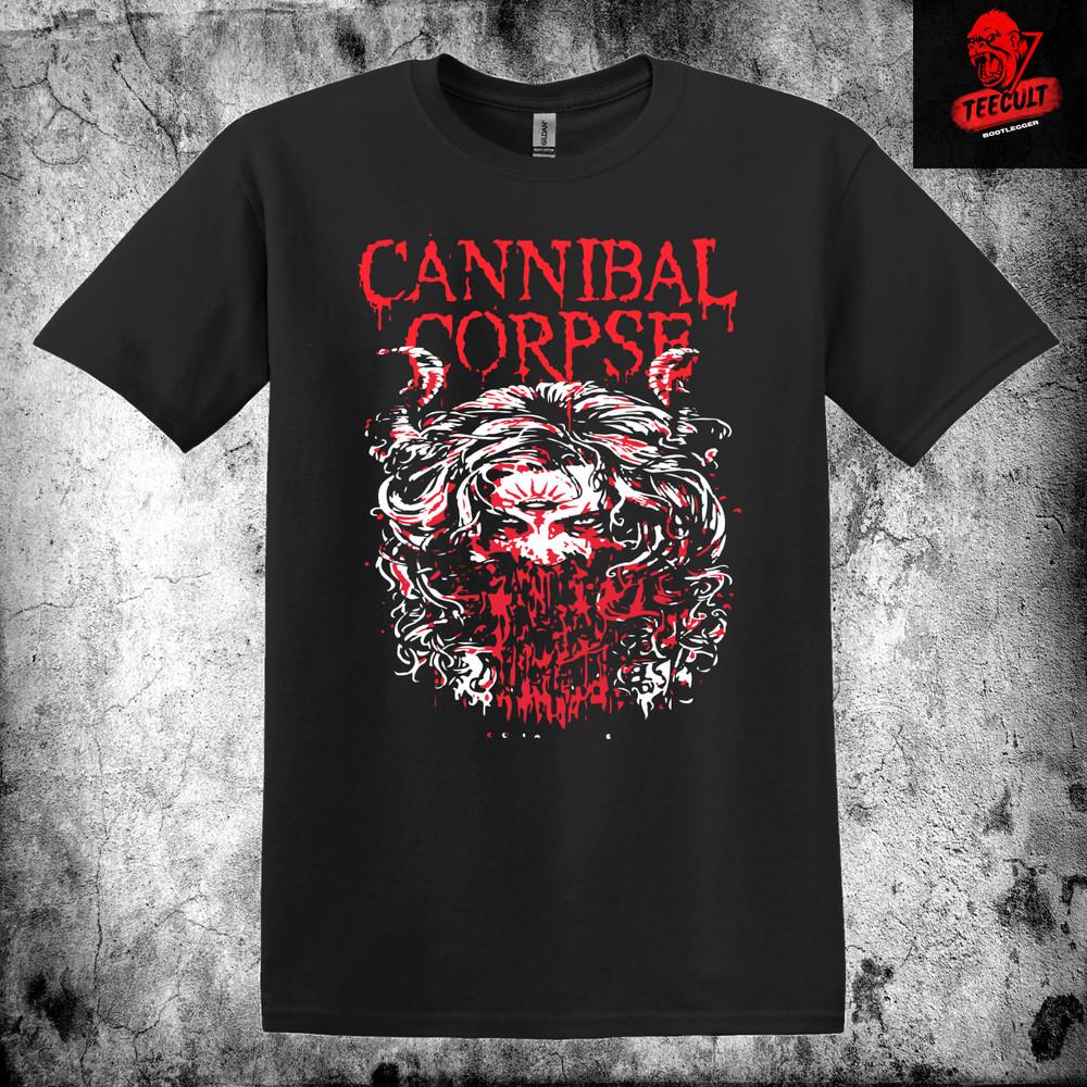 Cannibal Corpse Metal Rock Band Tee Unisex Heavy Cotton TShirt S–3XL Unisex T-Shirt S