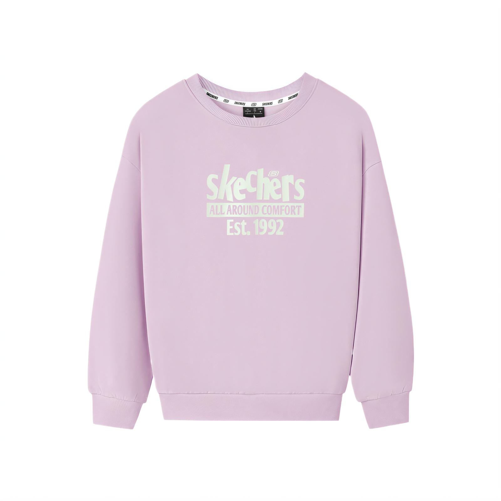 Skechers Sport Alliance Series Trendy Fashion Fresh Soft Sweatshirt Unisex sweatshirt L325U085-00EJ S