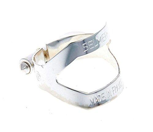 Selmer Paris Selmer Soprano Saxophone Ligature, Silver Plated Finish