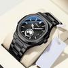 CHENXI Men's Quartz Watch New Style Fashionable Business Men's Watch Date Display Small Seconds Subdial Men's Wristwatch