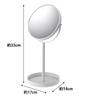 Yamazaki Jitsugyo Stand Mirror & Tray Tower White 2819