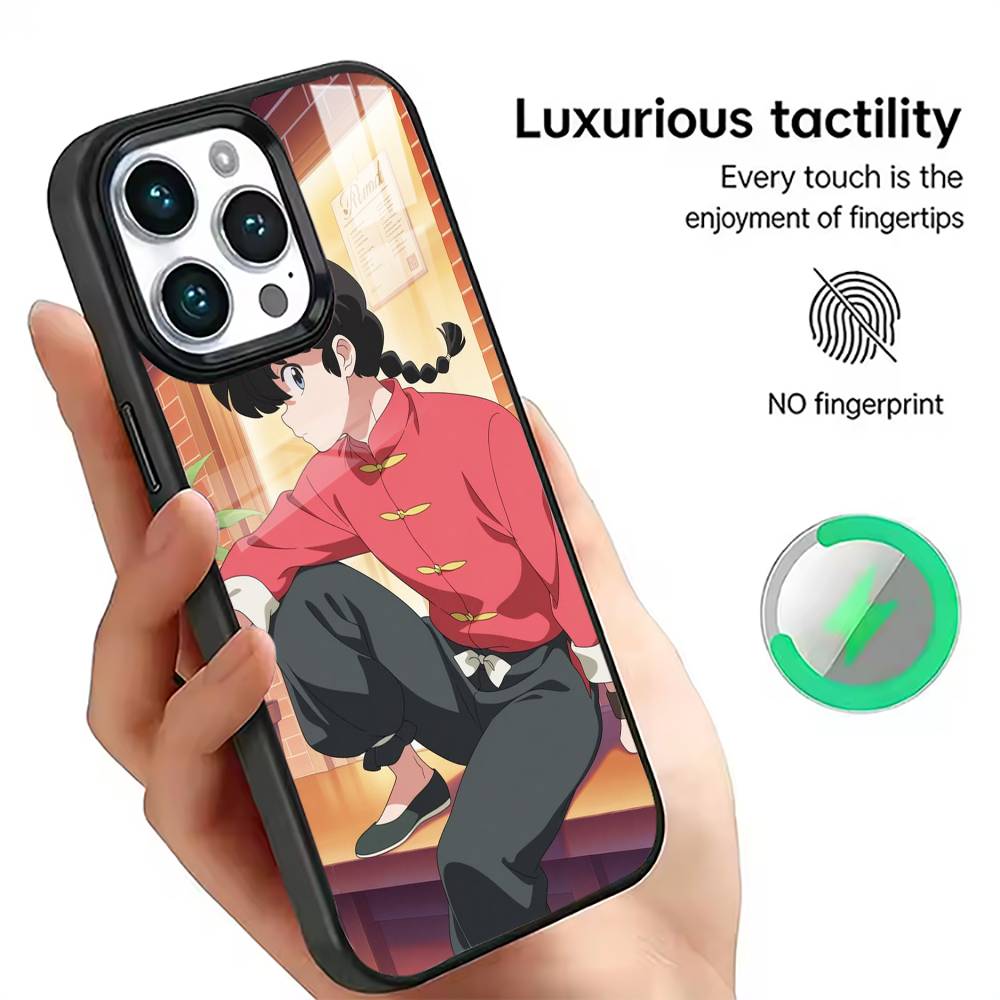Ranma Saotome  Phone Case Magnetic with Magsafe Wireless Charging For iPhone17,16,15,14,13,12,11 Plus,Pro