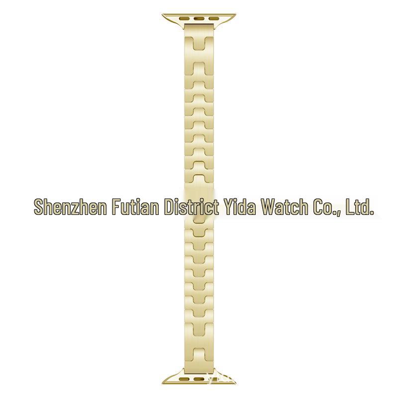 Hermes Women's H-Shaped Stainless Steel Band for Apple Watch 10/9 Ultra 2