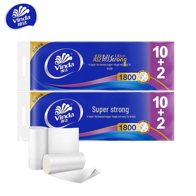 Vinda Super Tough 4-Ply Toilet Paper
