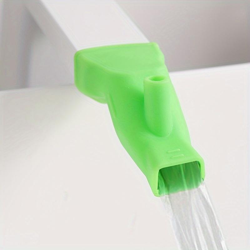 Silicone Faucet Extender Water Tap Extension Sink Washing Device Bathroom Kitchen Sink Faucet Guide Faucet Extenders