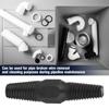 Double Head Pipe Broken Screw Bolt Extractor Damaged Screw Remover 1 2  + 3 4  Dual Use