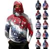 Camiseta Casual con Capucha de Manga Larga para Hombre con Protección Solar
