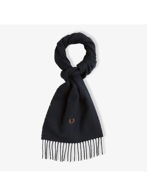Fred Perry Lambswool Scarf   Navy Cfpu2434126 248 qzgCfpu2434126 248