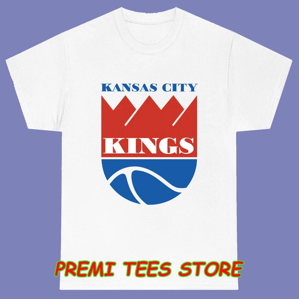 Kings Basketball Kansas City Men s White Size S-3XL S