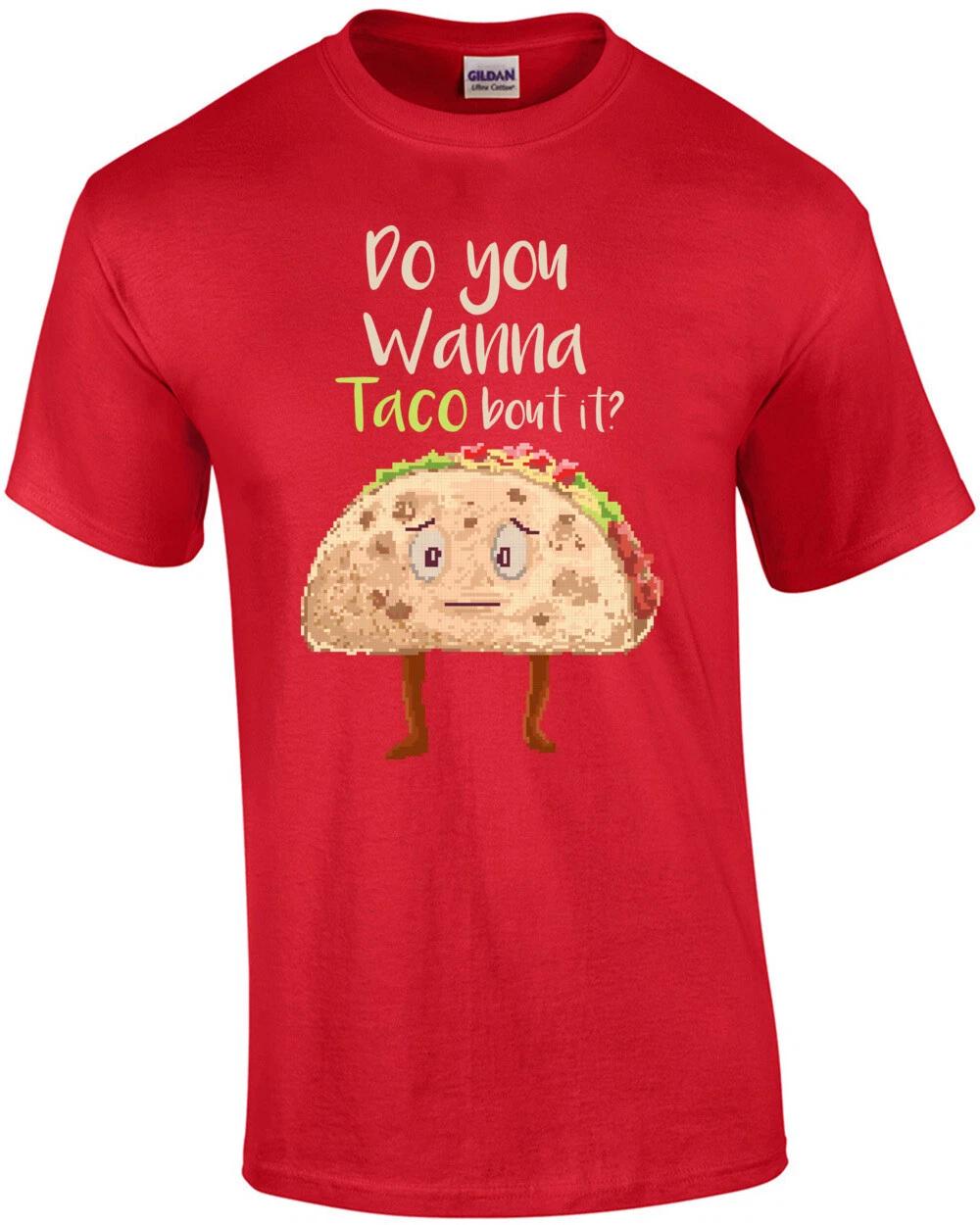 Do You Wanna Taco Bout It Retro T-Shirt L