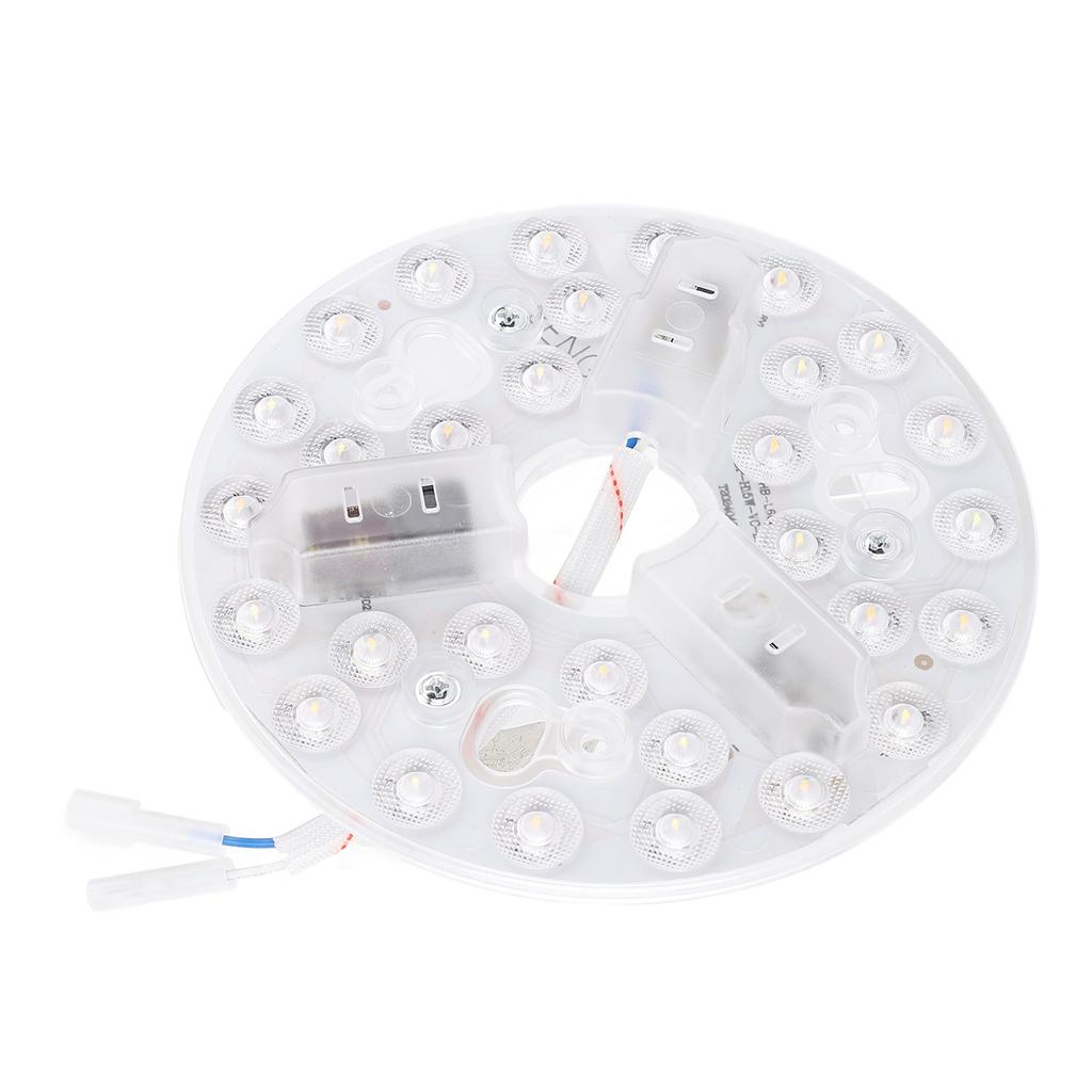 5.3 Inch Ceiling Fan LED Light Replacement 3000K 4200K 6500K 3 Color Temperature 15W Round LED Light Retrofit Kit 95 to