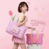 Cartoon Foldable Luggage Storage Bag Foldable Grocery Bag Reusable Shoulder Bag  Single Shoulder