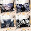 Jujutsu Kaisen Peripheral Pillow Double Side Pillowcase Cartoon Anime Itadori Yuji Bedroom Bed Pillow Gojo Satoru Soft Pillow